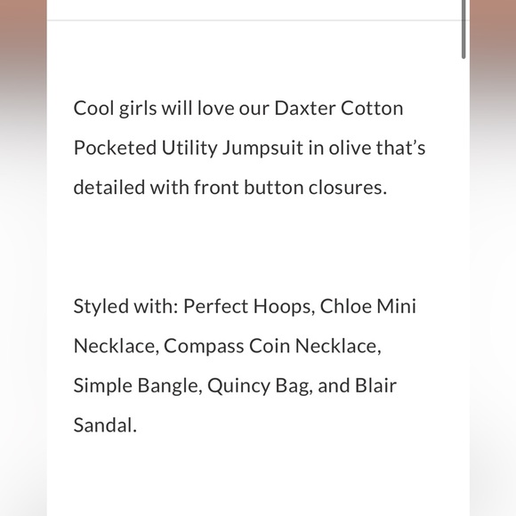 VICI DAXTER OLIVE utility/cargo style JUMPSUIT NEW, large original re: $96.00 - Picture 12 of 15